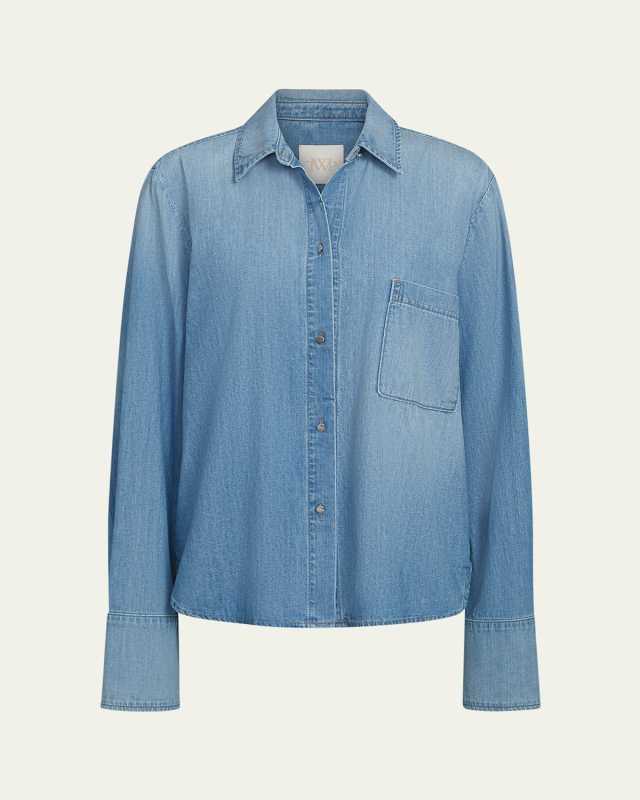 Wilson Denim Button-Front Shirt